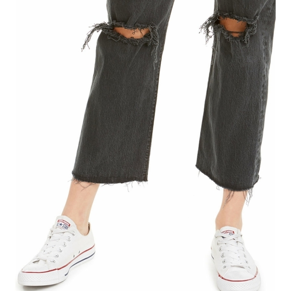 Levi's Ribcage Straight High Rise Jeans Size 30 - Picture 5 of 9